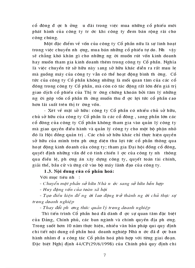 image for page Một số giải pháp nhằm đẩy nhanh tiến trình cổ phần hoá doanh nghiệp Nhà nước