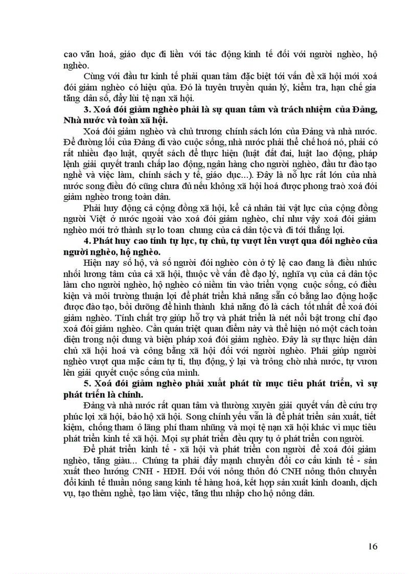 image for page Vấn đề xoá đói giảm nghèo của nước ta hiện