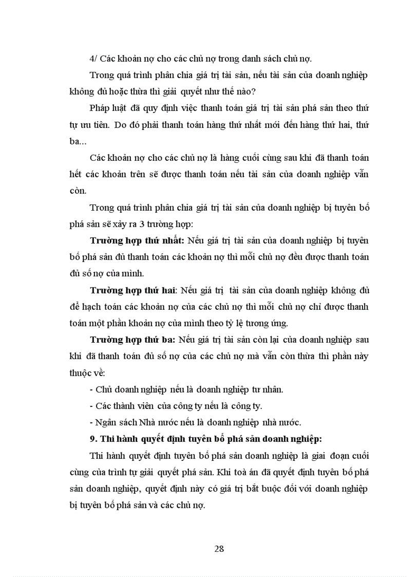 image for page Tìm hiểu thủ tục giải quyết yêu cầu tuyên bố phá sản doanh nghiệp