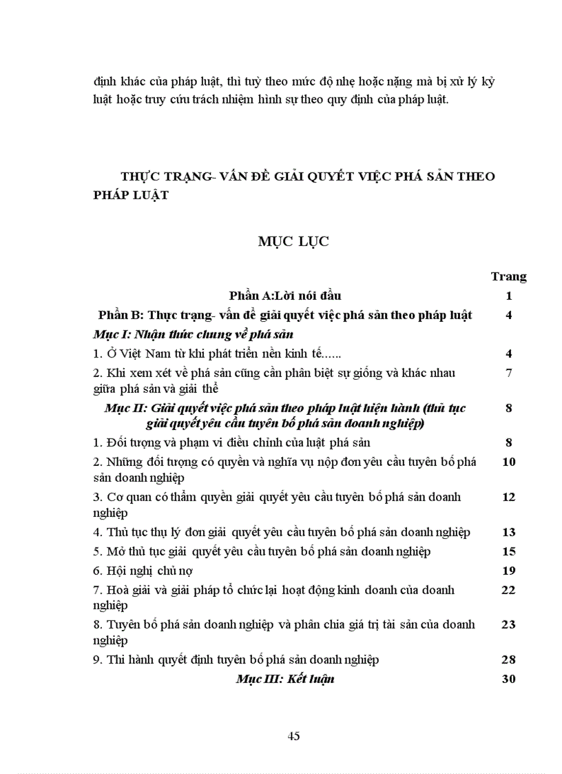 image for page Tìm hiểu thủ tục giải quyết yêu cầu tuyên bố phá sản doanh nghiệp