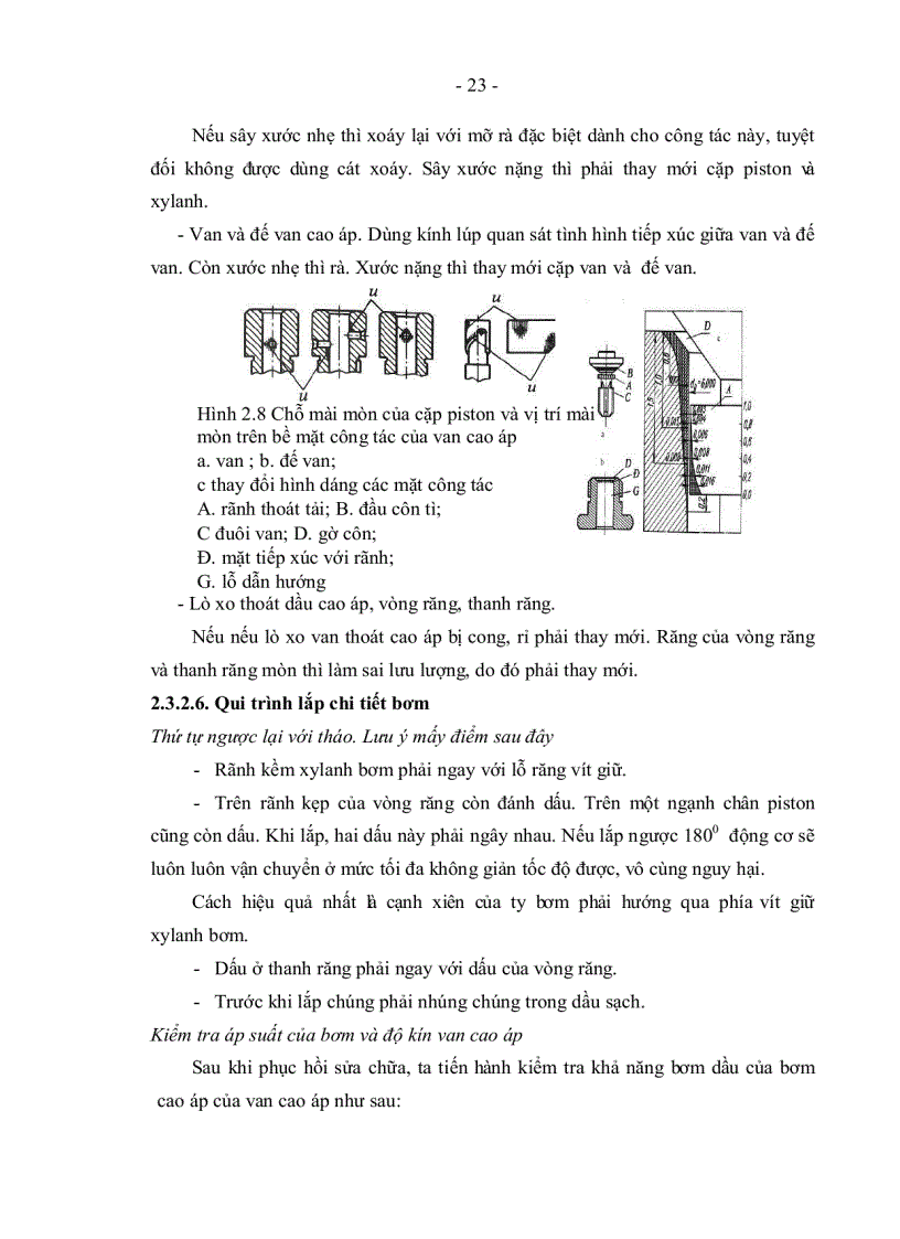 image for page Phân tích cơ sở lý thuyết và mô phỏng đặc điểm nguyên lý làm việc quy trình tháo lắp kiểm tra điều chỉnh sửa chữa hệ thống nhiên liệu động cơ