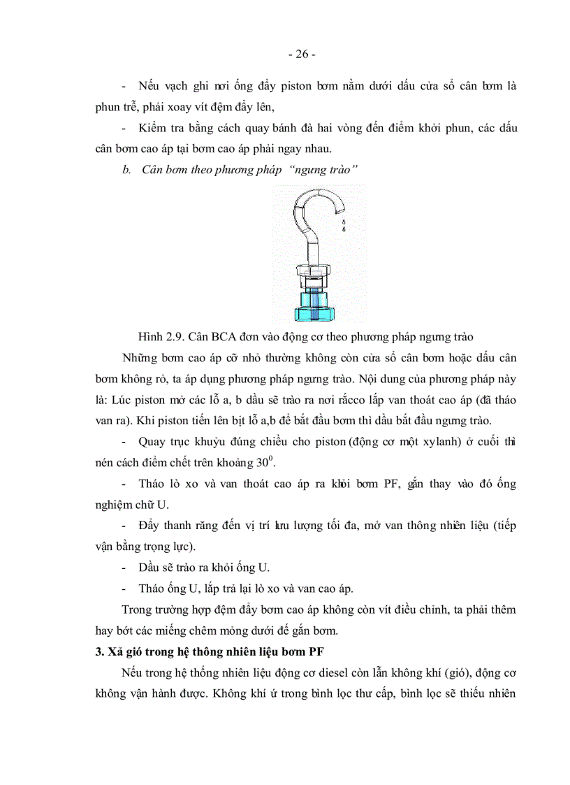 image for page Phân tích cơ sở lý thuyết và mô phỏng đặc điểm nguyên lý làm việc quy trình tháo lắp kiểm tra điều chỉnh sửa chữa hệ thống nhiên liệu động cơ