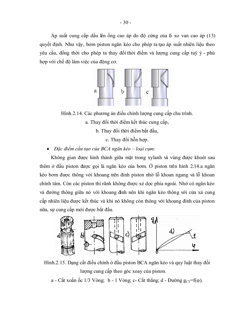 image for page Phân tích cơ sở lý thuyết và mô phỏng đặc điểm nguyên lý làm việc quy trình tháo lắp kiểm tra điều chỉnh sửa chữa hệ thống nhiên liệu động cơ