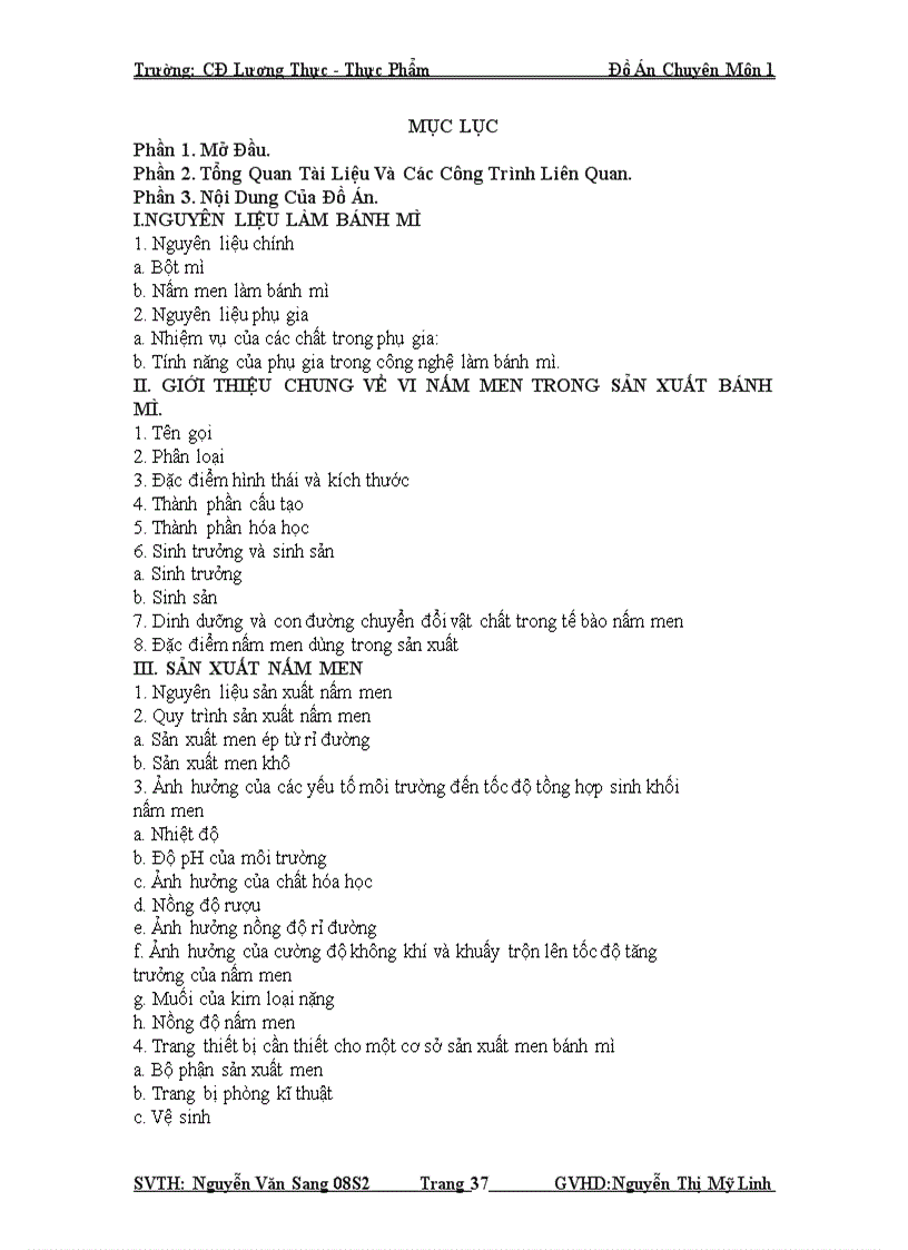 image for page Ứng dụng nấm men trong sản xuất bánh mì