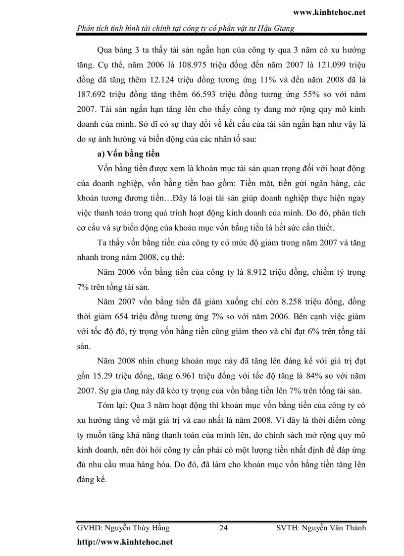 image for page Phân tích tình hình tài chính tại công ty cổ phần vật tư hậu giang