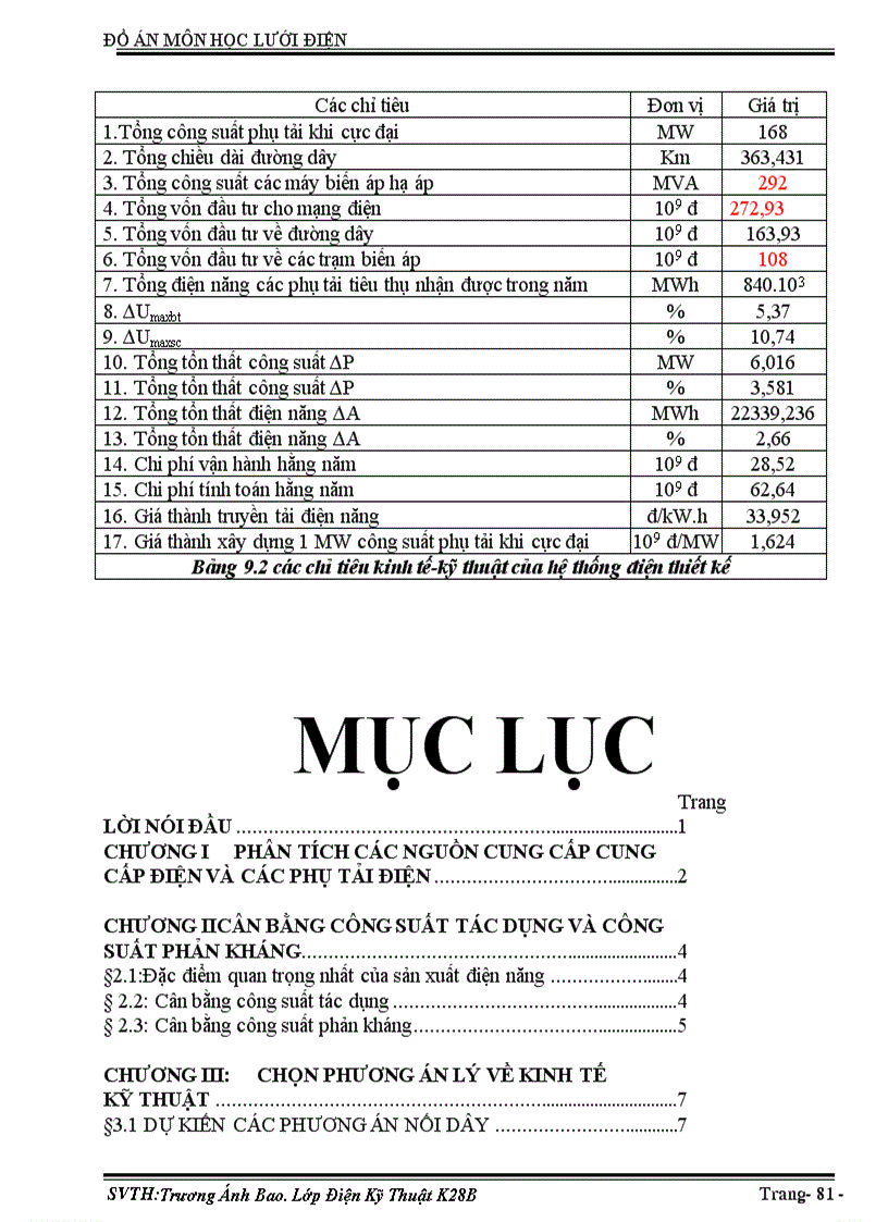image for page Phân tích các nguồn cung cấp cung cấp điện và các phụ tải điện