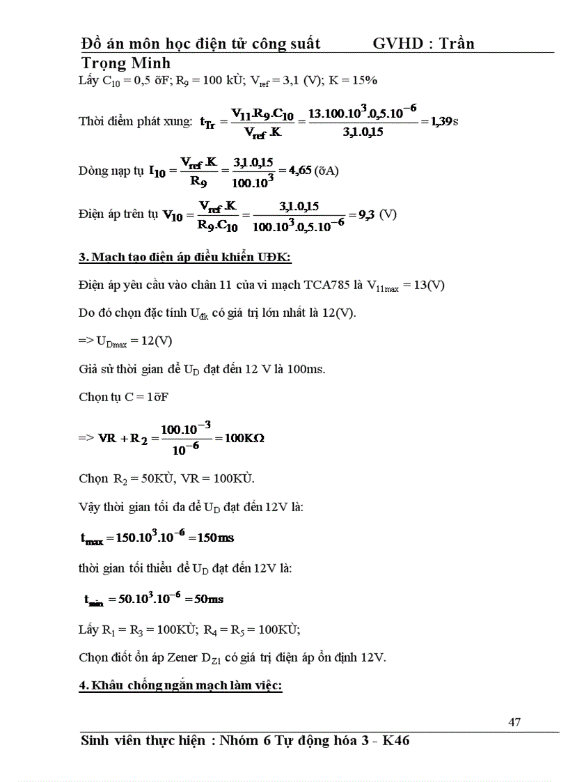 image for page Thiết kế mạch điều khiển cho hệ thống lọc bụi tĩnh điện