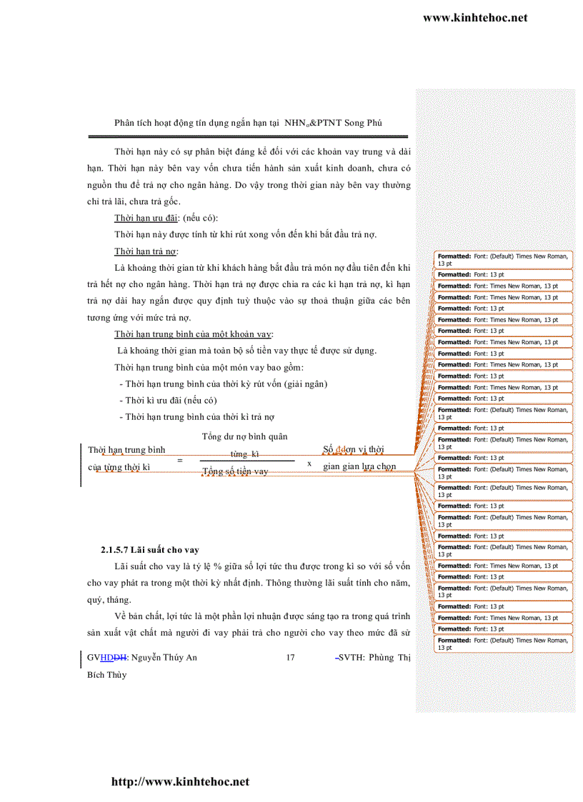 image for page Phân tích hoạt động tín dụng ngắn hạn tại ngân hàng nông nghiệp và phát triển nông thôn chi nhánh song phú huyện tam bình