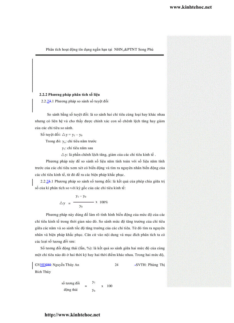 image for page Phân tích hoạt động tín dụng ngắn hạn tại ngân hàng nông nghiệp và phát triển nông thôn chi nhánh song phú huyện tam bình