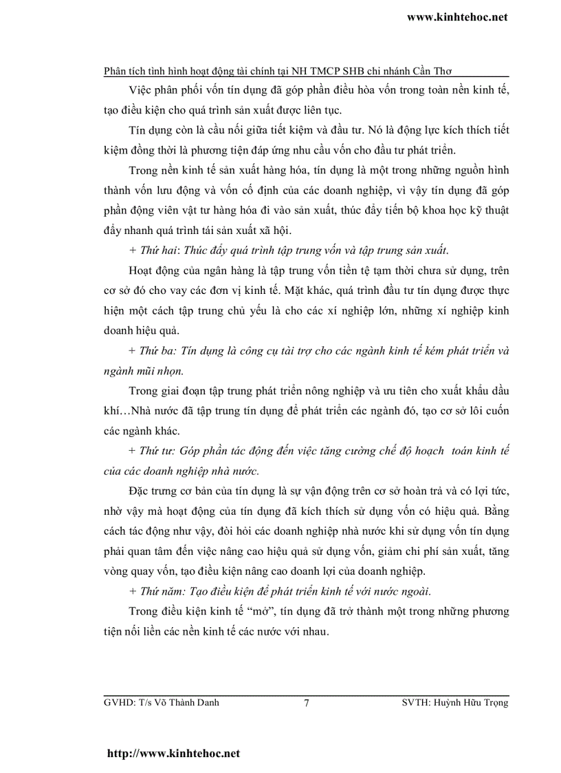 image for page Phân tích tình hình hoạt động tín dụng tại ngân hàng sài gòn hà nội chi nhánh cần thơ