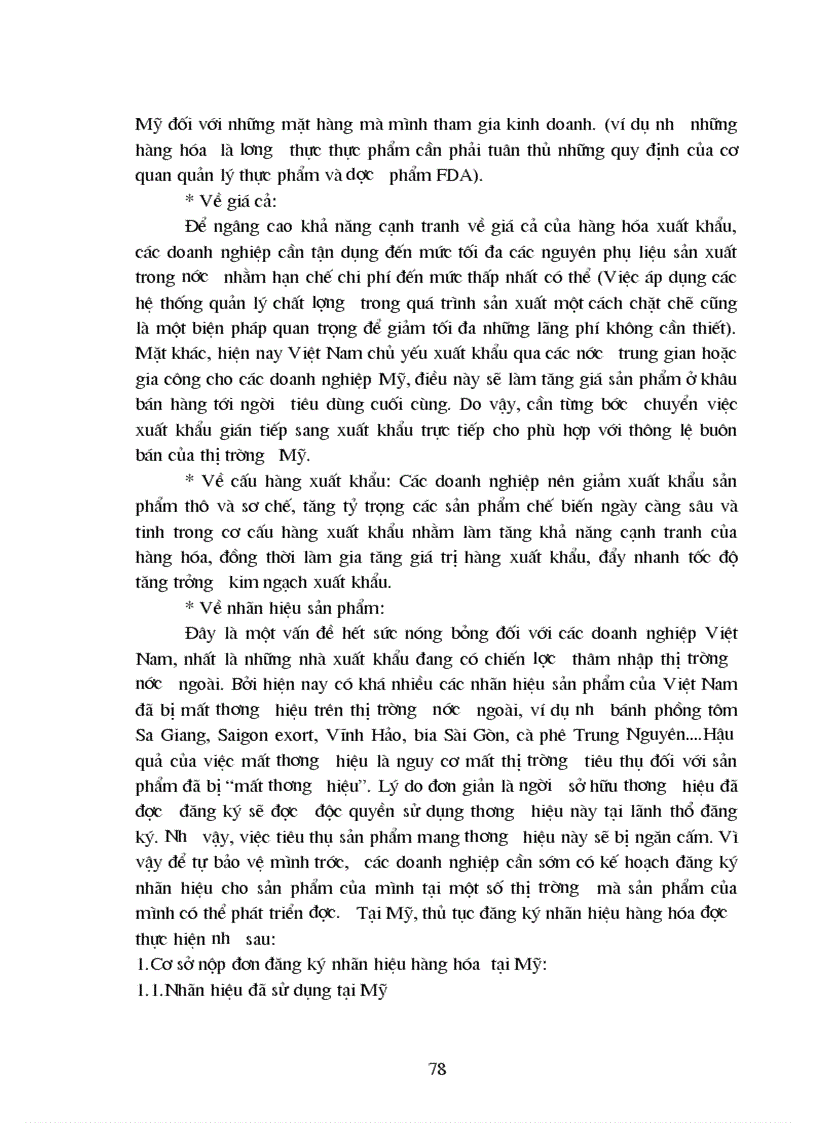 image for page Chính sách quản lý hàng nhập khẩu của Mỹ và một số điều cần lưu ý đối với các doanh nghiệp Việt Nam khi xuất khẩu hàng hoá vào thị trường này