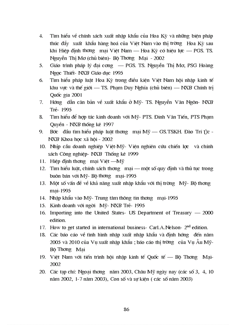 image for page Chính sách quản lý hàng nhập khẩu của Mỹ và một số điều cần lưu ý đối với các doanh nghiệp Việt Nam khi xuất khẩu hàng hoá vào thị trường này