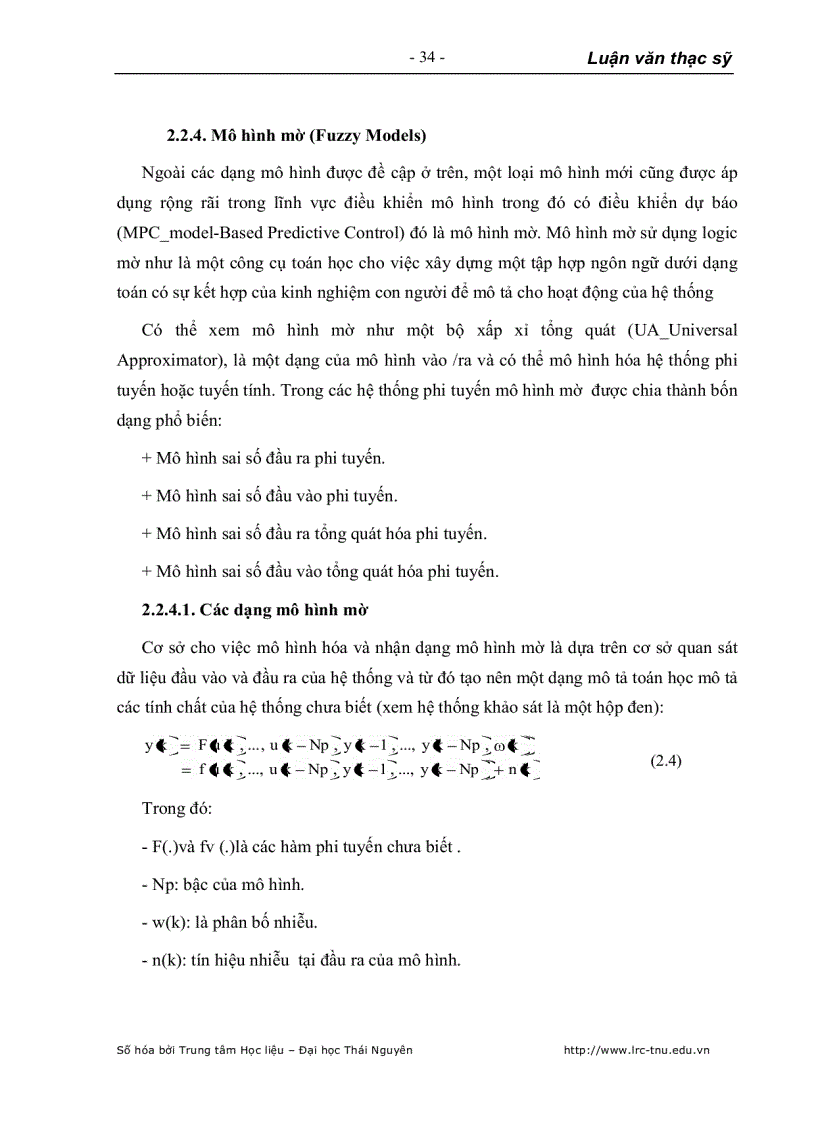 image for page Nghiên cứu ứng dụng hệ điều khiển dự báo để điều khiển mức nước bao hơi của nhà máy nhiệt điện