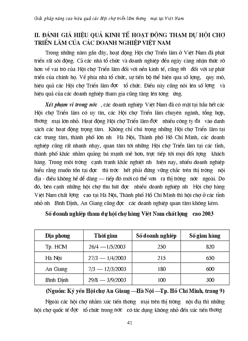 image for page Giải pháp nâng cao hiệu quả hội chợ triển lãm thương mại tại việt nam