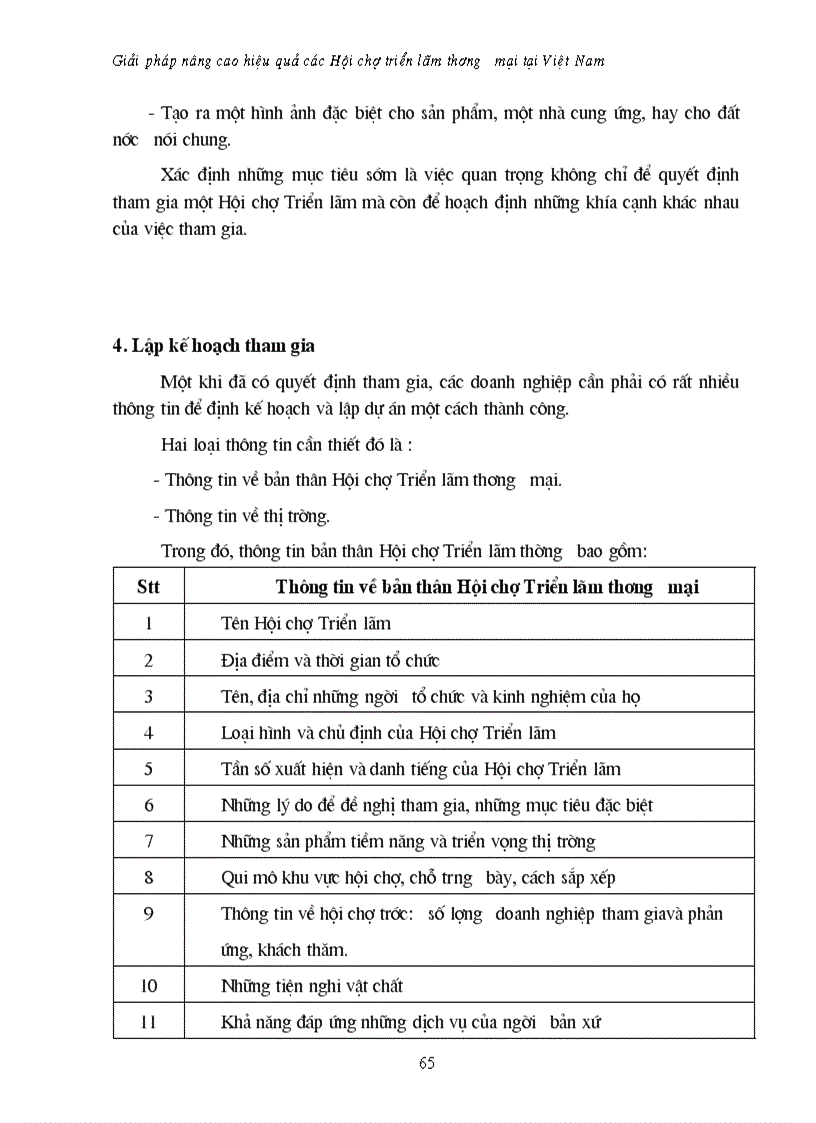 image for page Giải pháp nâng cao hiệu quả hội chợ triển lãm thương mại tại việt nam