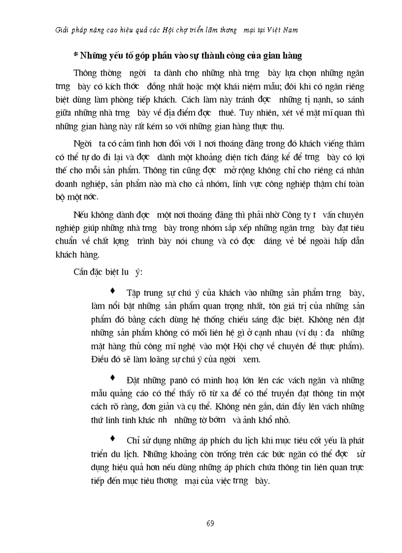 image for page Giải pháp nâng cao hiệu quả hội chợ triển lãm thương mại tại việt nam