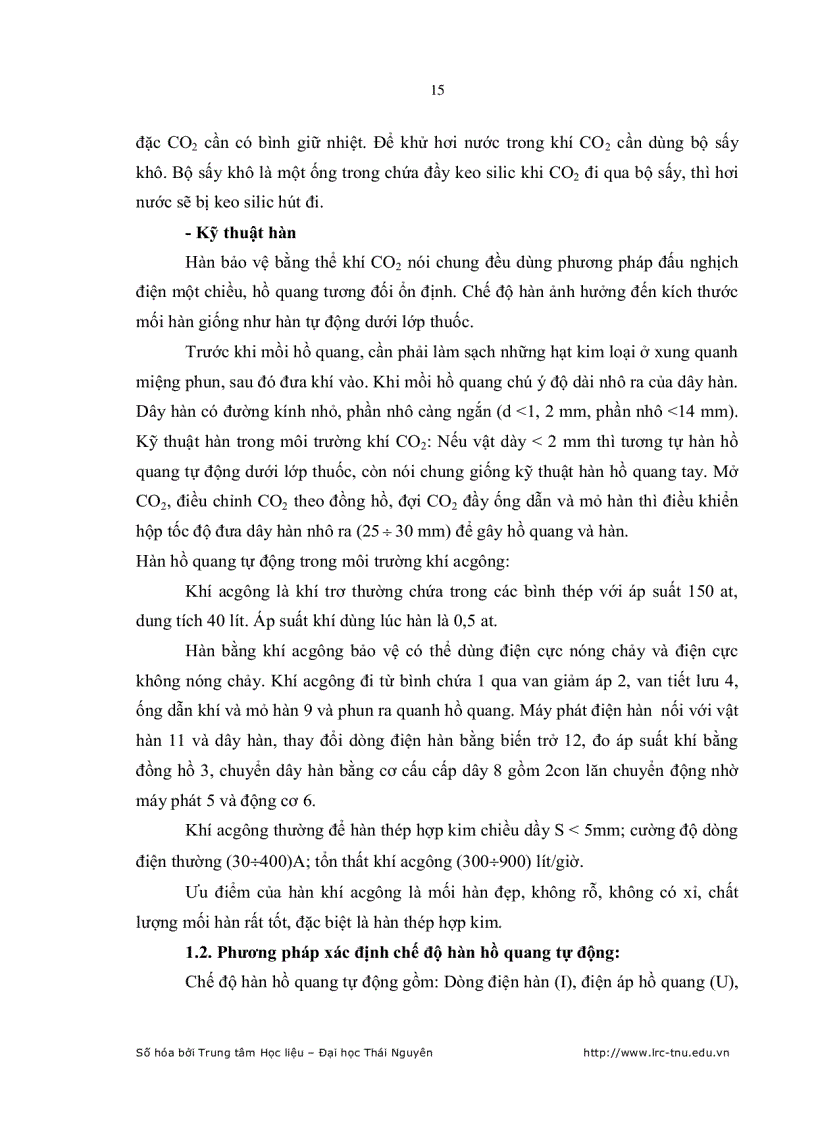 image for page Tối ưu hóa chế độ công nghệ hàn hồ quang tự động cho Robot hàn AX C