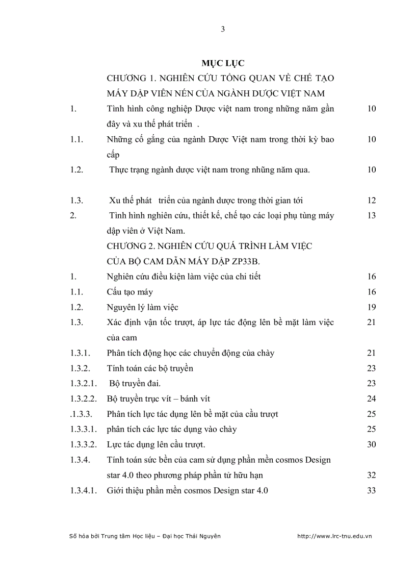 image for page Nghiên cứu lựa chọn giải pháp công nghệ nâng cao chất lượng bộ Cam dẫn chày trên máy dập viên ZP33 nhằm nâng cao chất lượng sản xuất viên nén dược