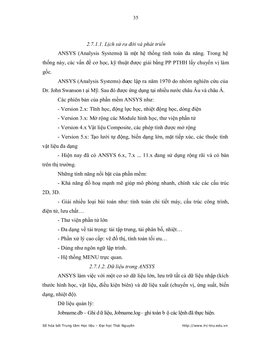 image for page Khảo sát biến dạng thân máy tiện bằng phương pháp phần tử hữu hạn