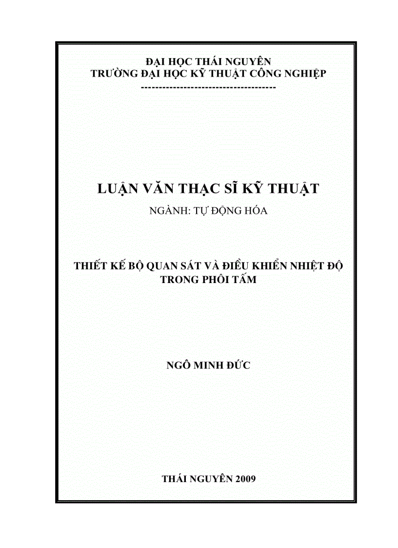 image for page Thiết kế bộ quan sát và điều khiển nhiệt độ trong phôi tấm