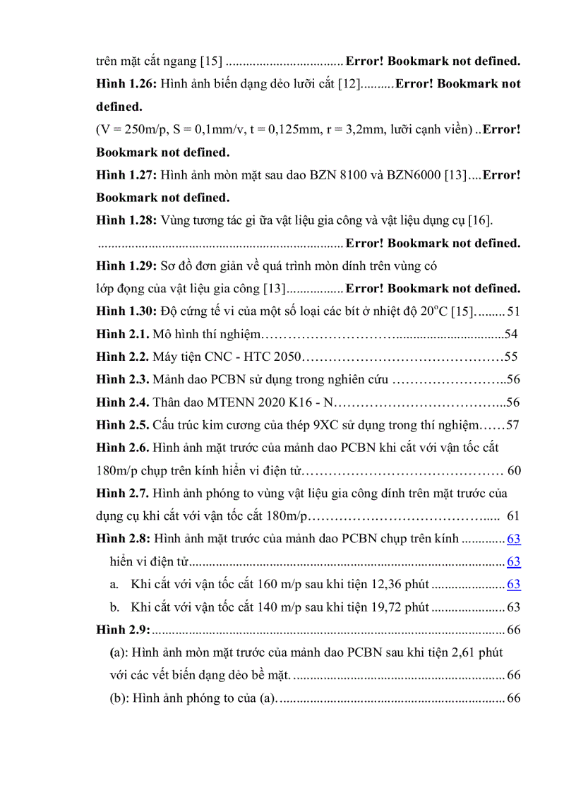 image for page Nghiên cứu ảnh hưởng của vận tốc cắt tới cơ chế mòn dụng cụ PCBN sử dụng tiện tinh thép 9XC qua tôi