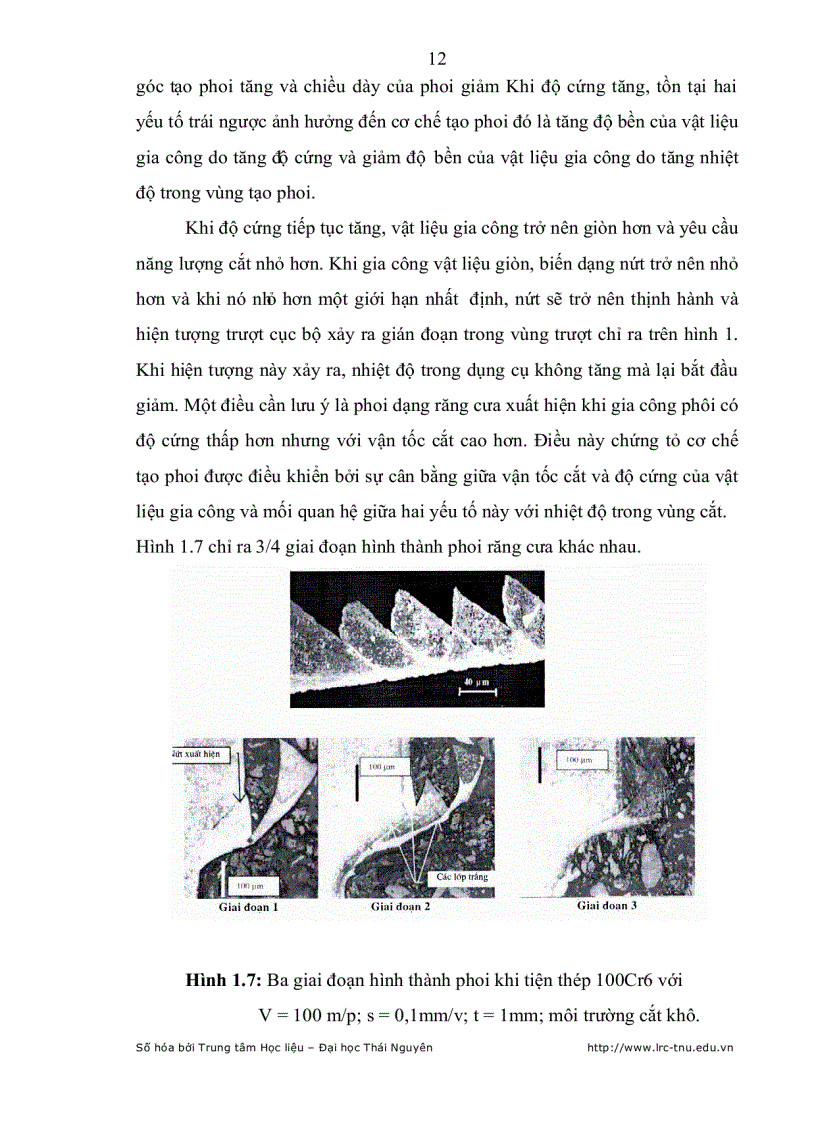 image for page Nghiên cứu ảnh hưởng của vận tốc cắt tới cơ chế mòn dụng cụ PCBN sử dụng tiện tinh thép 9XC qua tôi