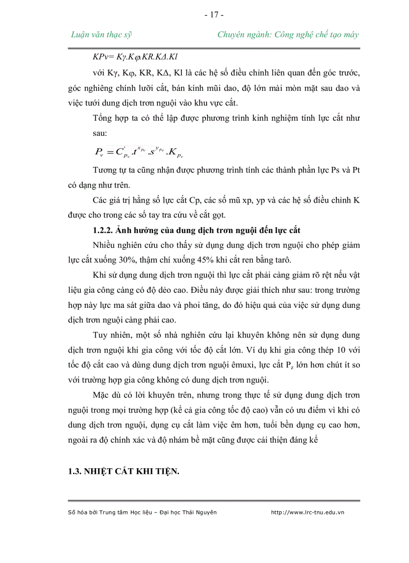 image for page ẢNH HƯỞNG CỦA BÔI TRƠN TỐI THIỂU MQL ĐẾN MÒN DỤNG CỤ CẮT VÀ NHÁM BỀ MẶT KHI TIỆN TINH THÉP 9CrSi 9XC ĐÃ QUA TÔI