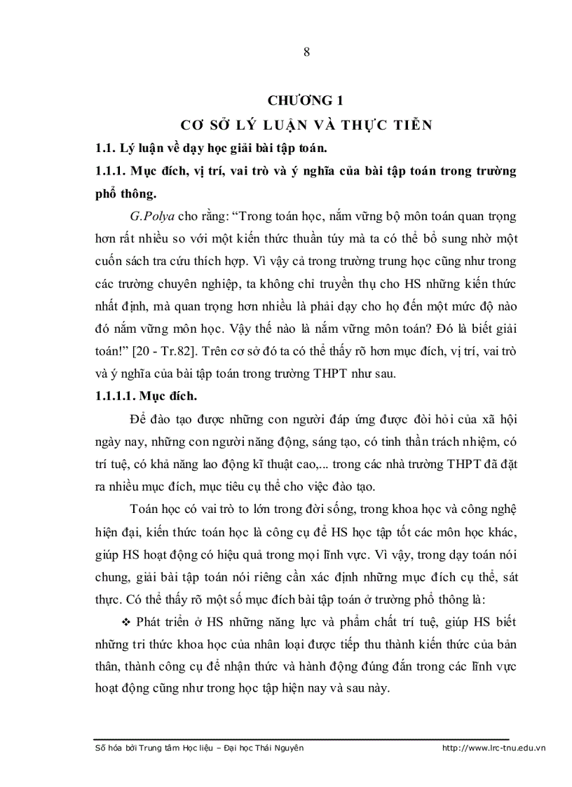 image for page Bồi dưỡng năng lực ứng dụng số phức vào giải toán hình học và lượng giác cho học sinh khá giỏi trung học phổ thông
