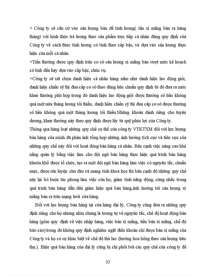 image for page Đẩy mạnh bán hàng cá nhân trong hoạt động tiêu thụ ở Công ty VTKTXM