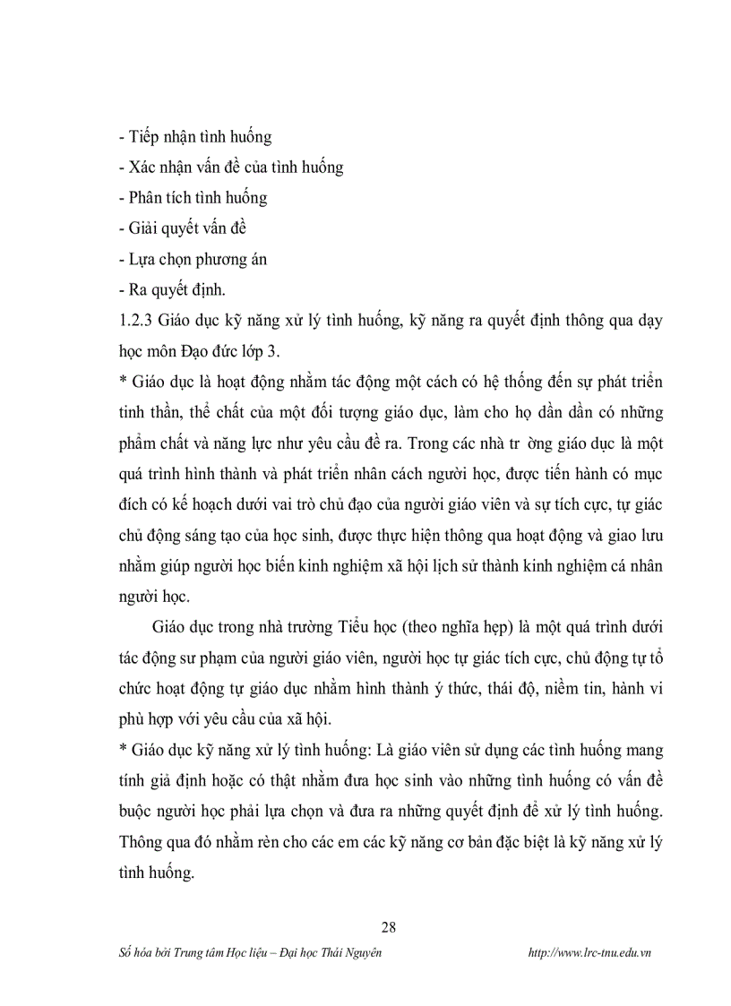 image for page Biện pháp giáo dục kỹ năng sống cho học sinh tiểu học trên địa bàn thành phố Thái Nguyên tỉnh Thái Nguyên