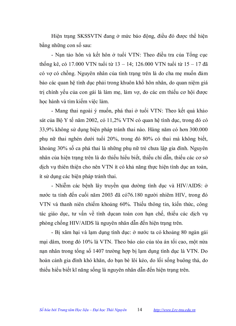 image for page Biện pháp giáo dục sức khỏe Sinh sản vị thành niên cho học sinh lớp 9 huyện Giao Thủy tỉnh Nam Định