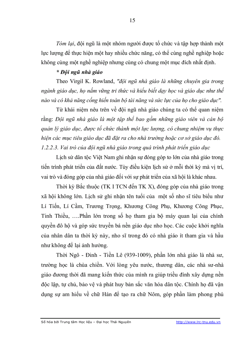 image for page Biện pháp phát triển đội ngũ giảng viên trường Cao đẳng kinh tế kỹ thuật thuộc Đại học Thái Nguyên