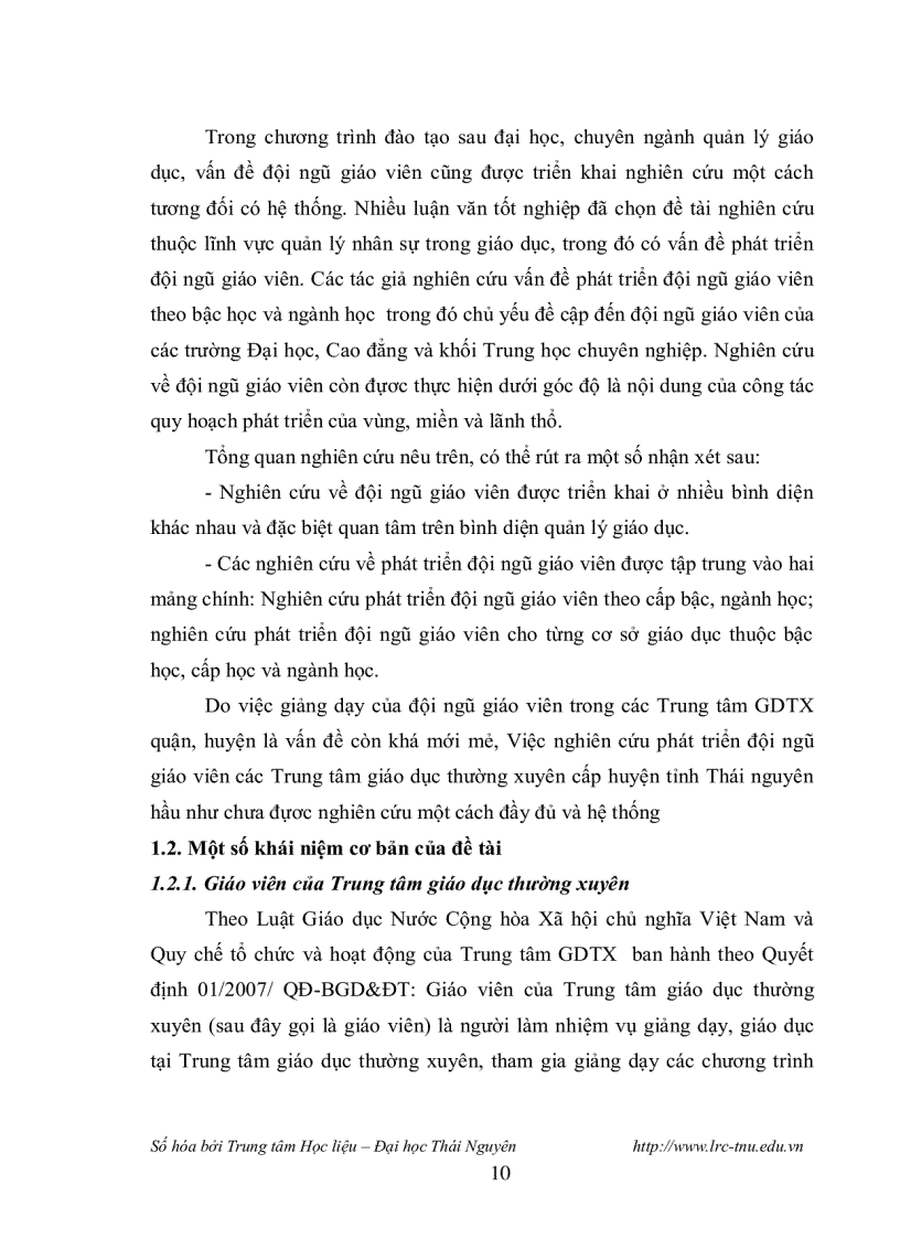 image for page Biện pháp phát triển đội ngũ Giáo viên các Trung tâm Giào dục thường xuyên cấp Huyện tỉnh Thái Nguyên theo định hướng chuẩn hóa