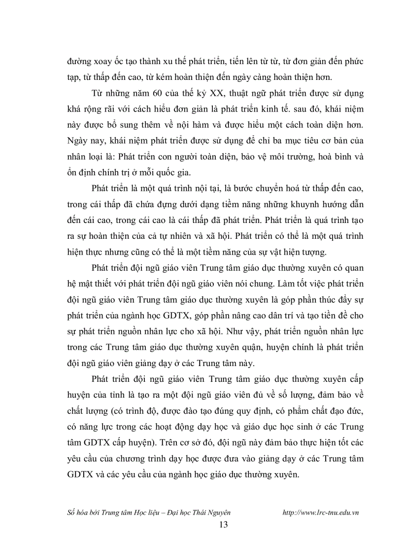 image for page Biện pháp phát triển đội ngũ Giáo viên các Trung tâm Giào dục thường xuyên cấp Huyện tỉnh Thái Nguyên theo định hướng chuẩn hóa