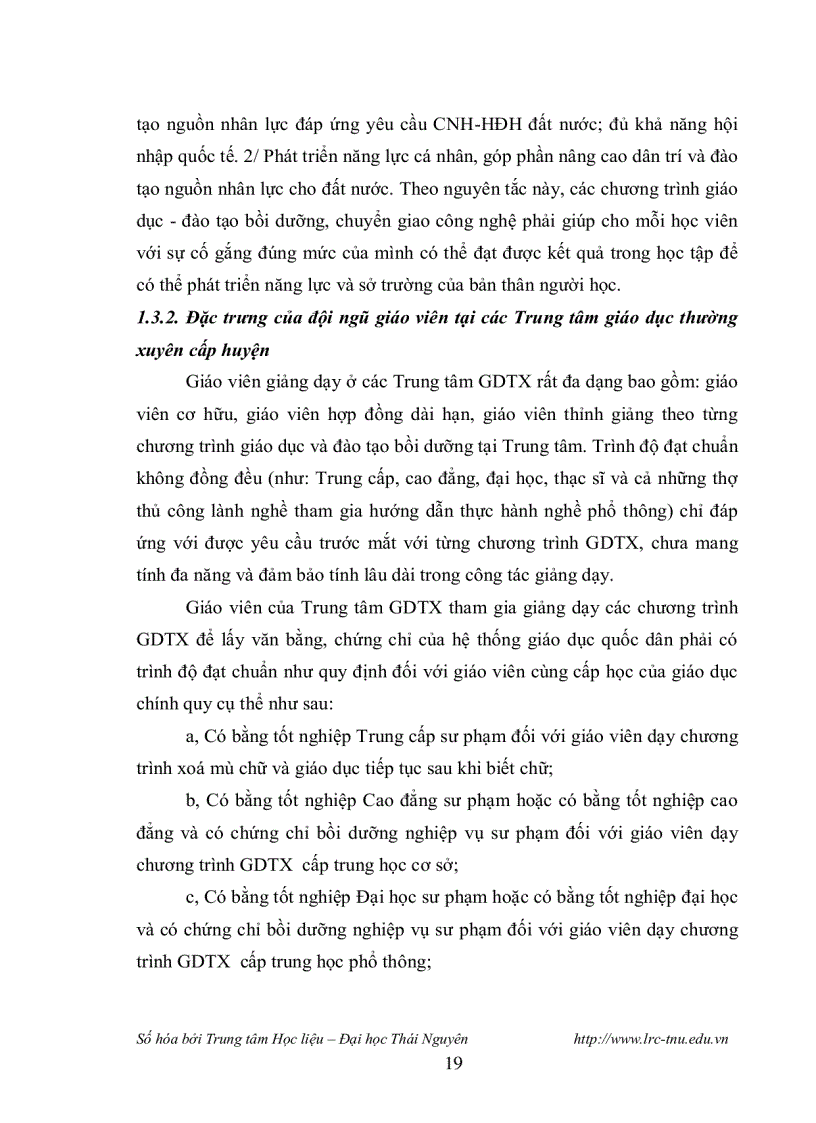 image for page Biện pháp phát triển đội ngũ Giáo viên các Trung tâm Giào dục thường xuyên cấp Huyện tỉnh Thái Nguyên theo định hướng chuẩn hóa