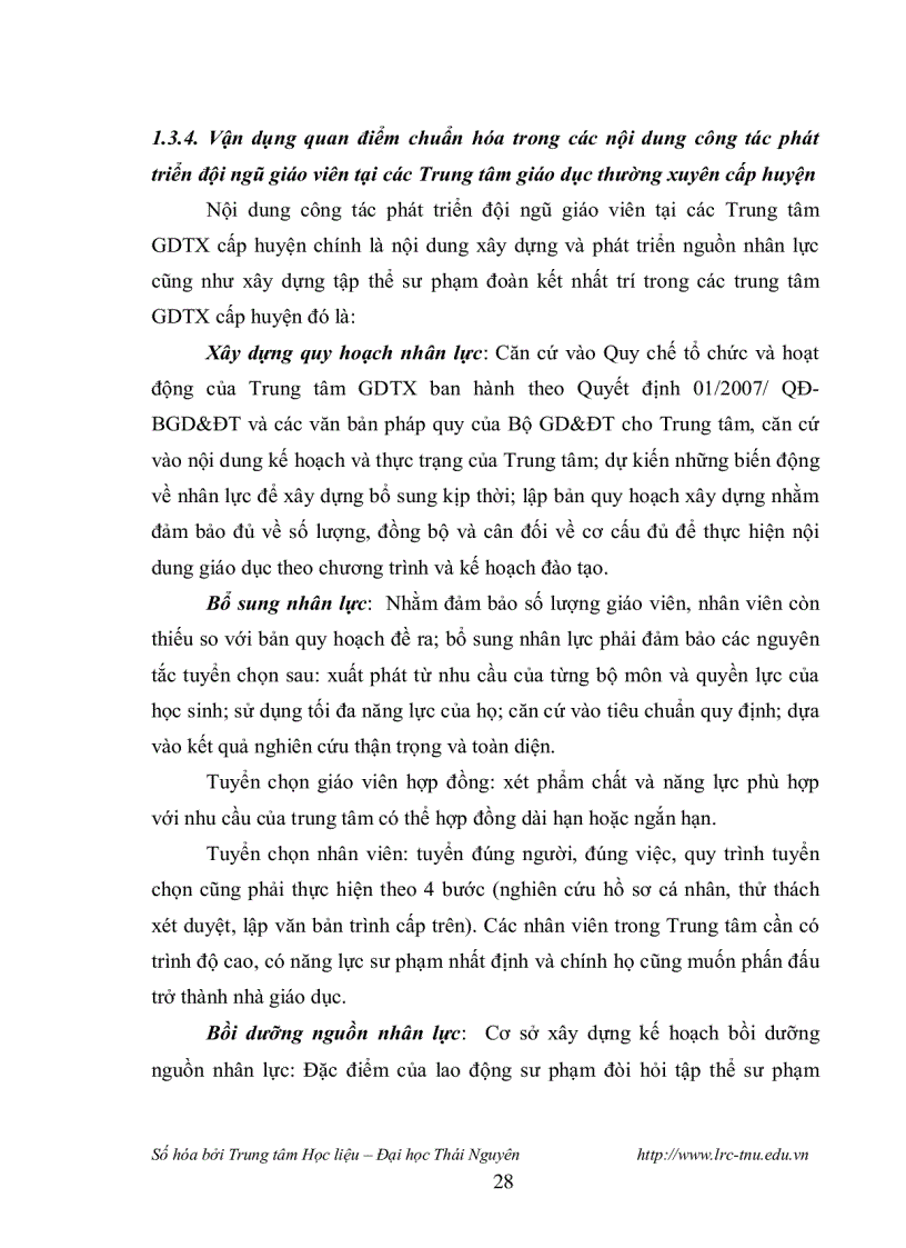 image for page Biện pháp phát triển đội ngũ Giáo viên các Trung tâm Giào dục thường xuyên cấp Huyện tỉnh Thái Nguyên theo định hướng chuẩn hóa