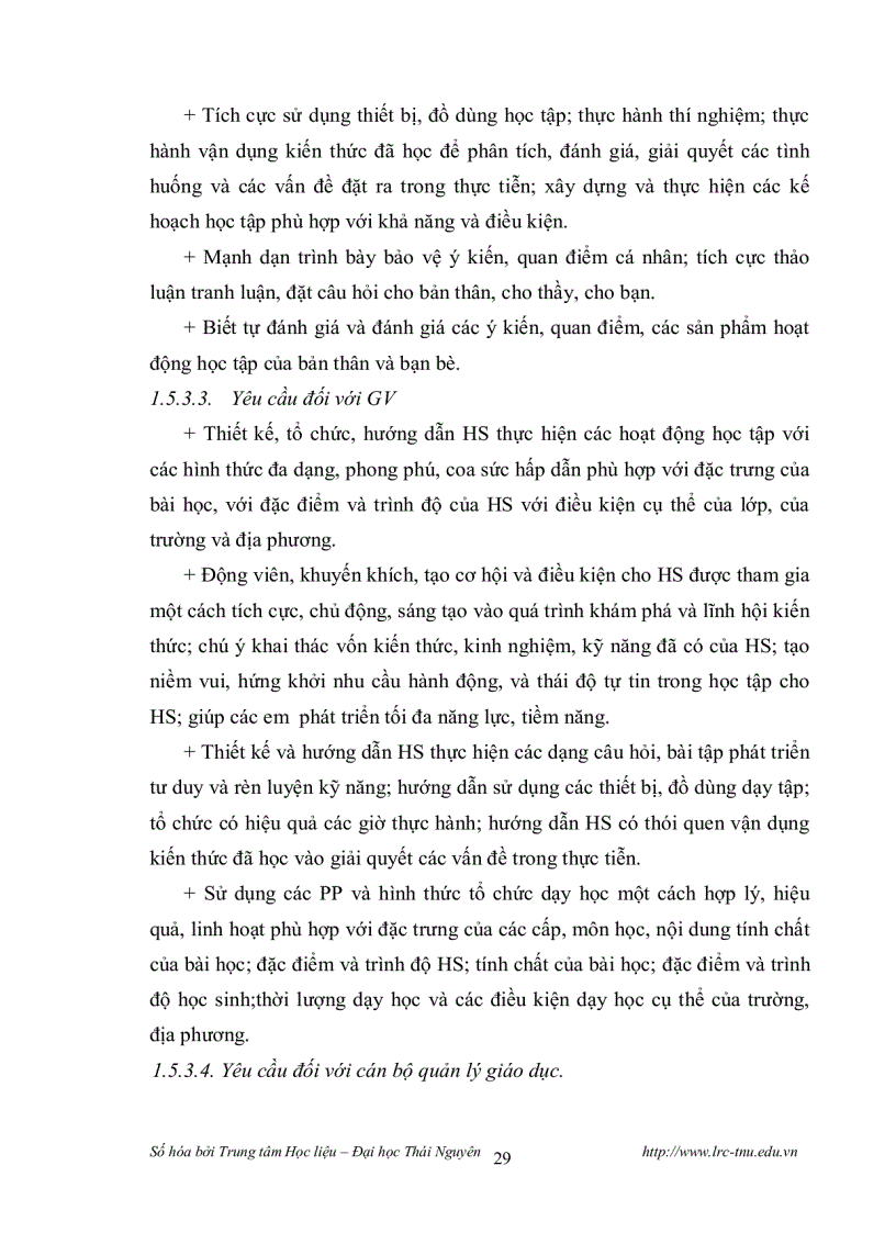 image for page Biện pháp quản lý hoạt động dạy học theo định hướng đổi mới Phương pháp dạy học ở các trường THCS huyện Ninh Giang tỉnh Hải Dương