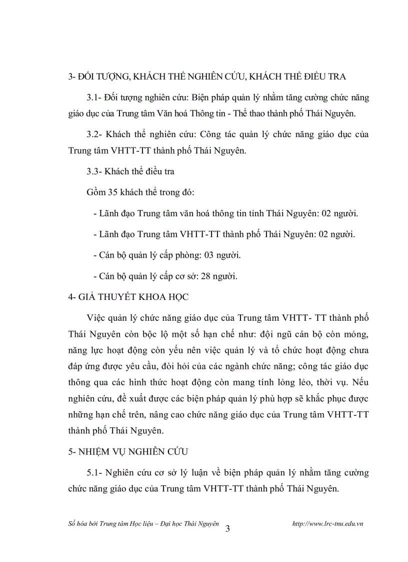 image for page Biện pháp quản lý nhằm tăng cường chức năng Giáo dục của Trung tâm Văn hóa thông tin Thể thao thành phố Thái Nguyên