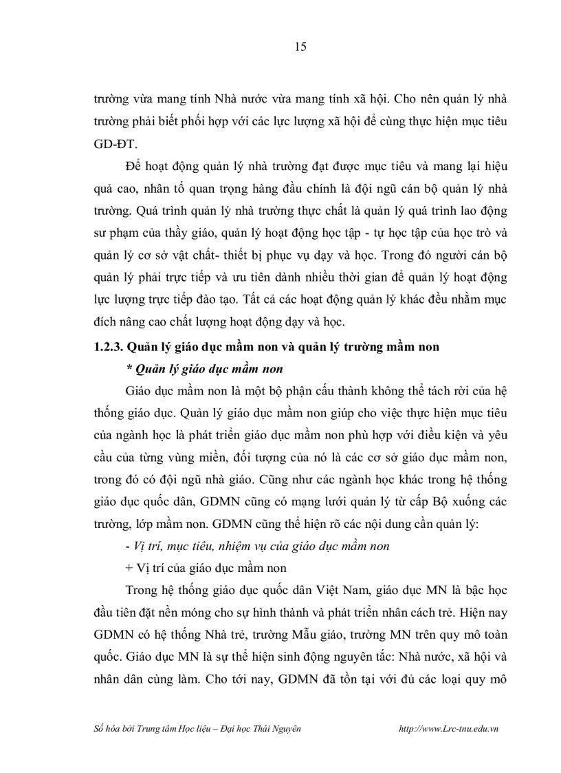image for page Biện pháp tăng cường hiệu quả bồi dưỡng nghiệp vụ quản lý cho hiệu trưởng Mầm non tỉnh Bắc Kạn