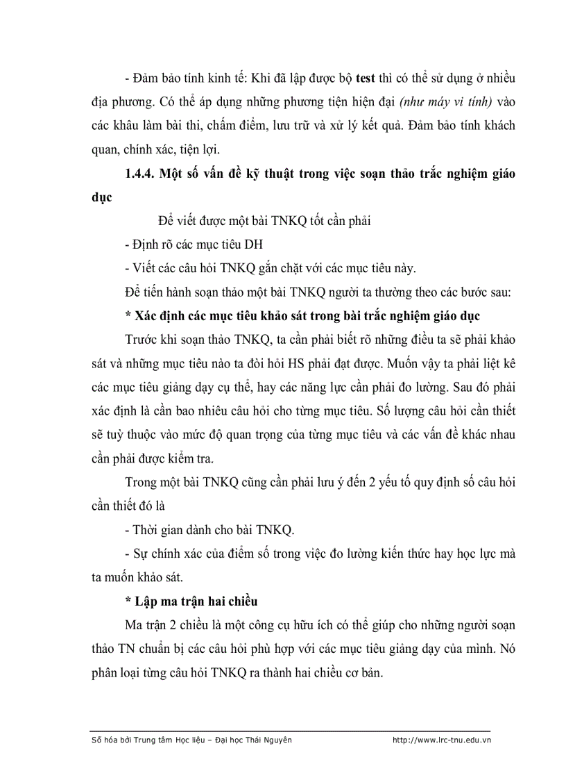 image for page Biên soạn hệ thống câu hỏi trắc nghiệm khách quan trong dạy học hình học không gian lớp 11 THPT