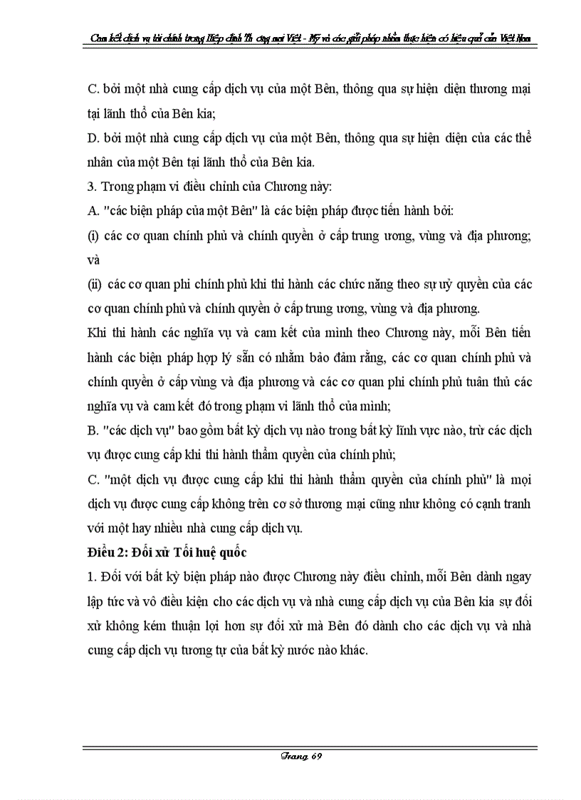 image for page Cam kết về dịch vụ tài chính trong Hiệp định Thương mại Việt Mỹ và các giải pháp nhằm thực hiện có hiệu quả của Việt Nam
