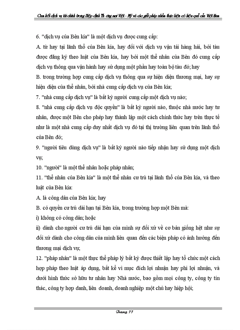 image for page Cam kết về dịch vụ tài chính trong Hiệp định Thương mại Việt Mỹ và các giải pháp nhằm thực hiện có hiệu quả của Việt Nam