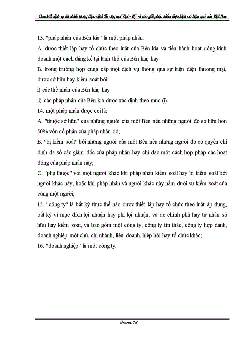 image for page Cam kết về dịch vụ tài chính trong Hiệp định Thương mại Việt Mỹ và các giải pháp nhằm thực hiện có hiệu quả của Việt Nam