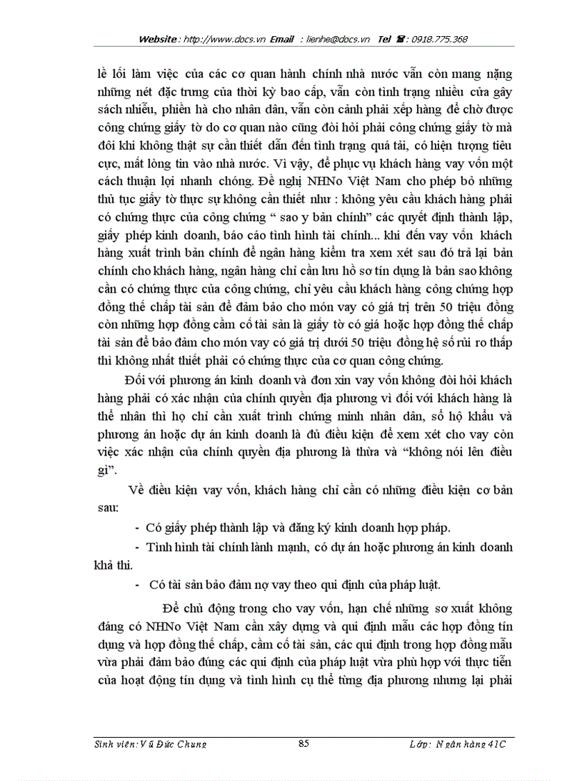 image for page Giải pháp nâng cao chất lượng tín dụng đối với các doanh nghiệp vừa và nhỏ tại chi nhánh ngân hàng nông nghiệp và phát triển nông thôn Nam Hà Nội