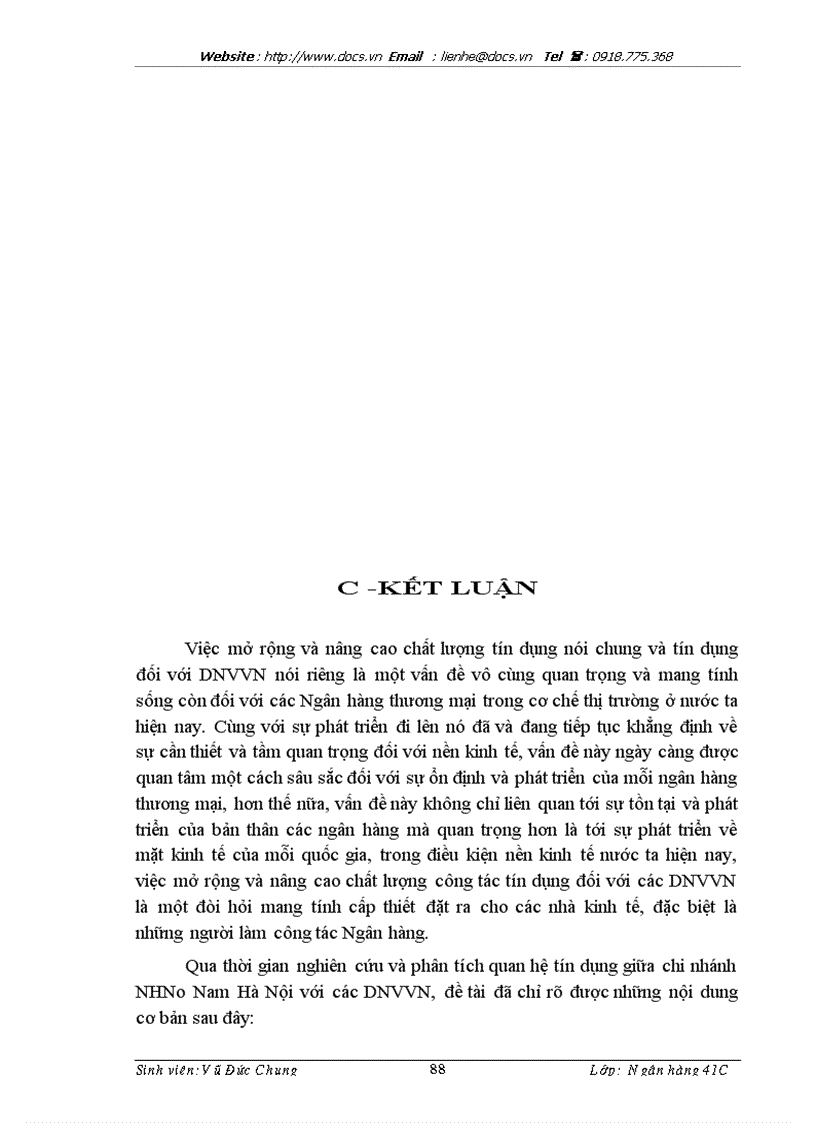 image for page Giải pháp nâng cao chất lượng tín dụng đối với các doanh nghiệp vừa và nhỏ tại chi nhánh ngân hàng nông nghiệp và phát triển nông thôn Nam Hà Nội