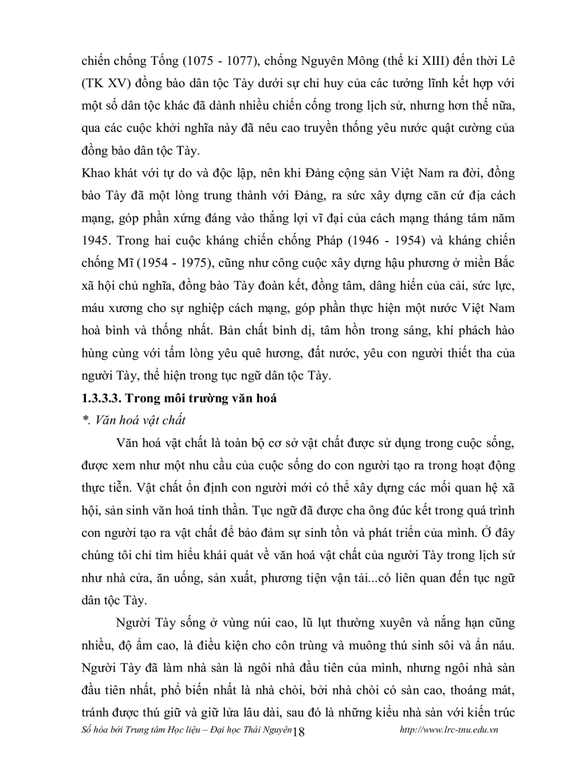 image for page Đặc điểm cấu trúc hình thức và ngữ nghĩa của tục ngữ dân tộc Tày