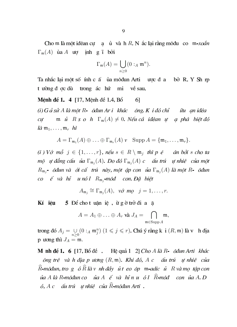 image for page Chiều NOETHER của môdun ARTIN