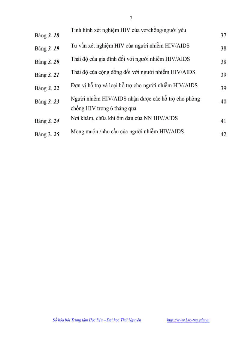 image for page Đặc điểm lây nhiễm ở người nhiễm HIV AIDS và sự quan tâm chăm sóc hỗ trợ điều trị của cộng đồng tại phòng khám ngoại trú bệnh viện Đa khoa tỉnh Bắc