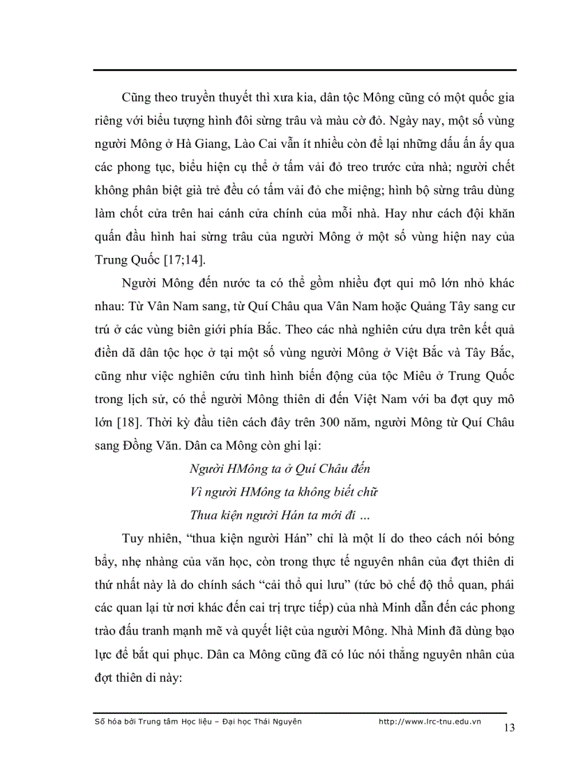 image for page Một số đặc điểm của thơ ca dân tộc mông thời kỳ hiện đại từ 1945 đến nay