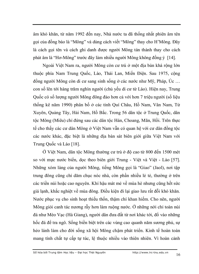 image for page Một số đặc điểm của thơ ca dân tộc mông thời kỳ hiện đại từ 1945 đến nay